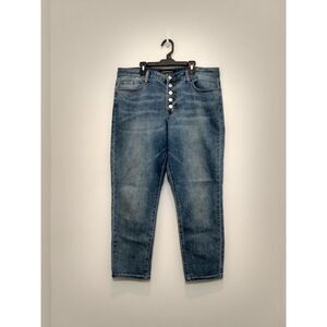 Prosperity Jeans Peyton Light Wash Button Fly Women's Size 12